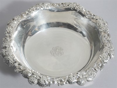 Lot 3354 - Tiffany Sterling Silver Clover Rimmed Bowl...