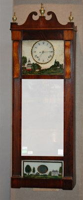 Lot 2164 - Federal Mahogany and Birdseye Maple Mirror...