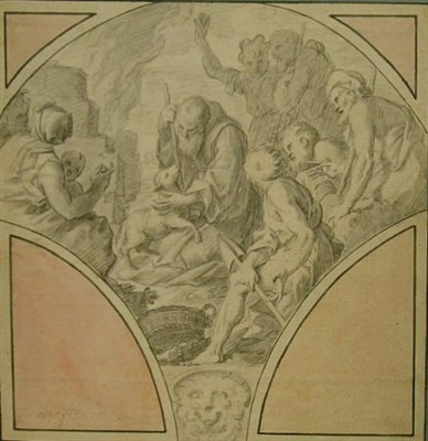 Lot 4 - Follower of Ciro Ferri SCENES FROM THE LIFE OF...