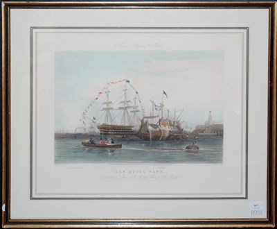 Lot 4077 - After T. S. Robins THE ROYAL NAVY Hand-colored...
