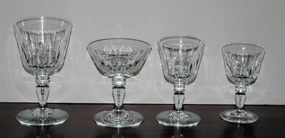 Lot 4144 - Group of Baccarat Crystal Stemware Including...