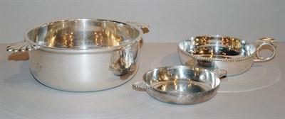 Lot 4284 - Group of Four Continental Silver Two-Handled...