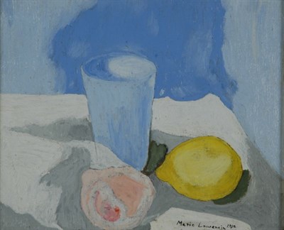 Lot 1027 - Marie Laurencin French, 1883-1956 NATURE MORTE...