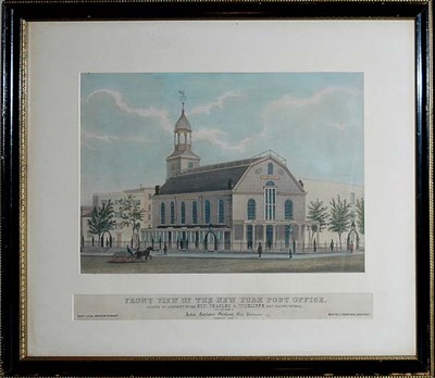 Lot 2292 - Endicott & Co., lithographers FRONT VIEW OF...