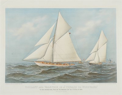 Lot 2148 - Currier & Ives, publishers VIGILANT AND...