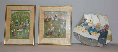 Lot 4109A - Ten Indian Watercolors