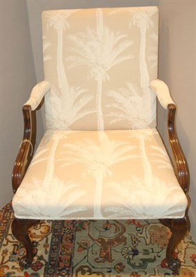 Lot 429 - George III Mahogany Gainsborough Chair 18th...