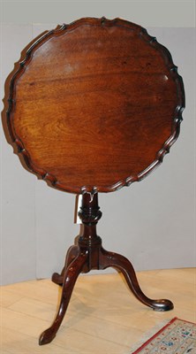 Lot 4259 - Georgian Style Mahogany Piecrust Tilt-Top...