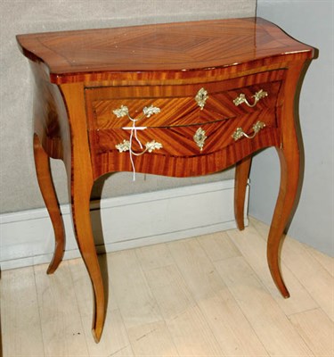 Lot 472 - Continental Rococo Mahogany Table a...