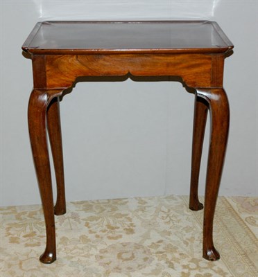 Lot 361 - George II Mahogany Tea Table Possibly Irish,...