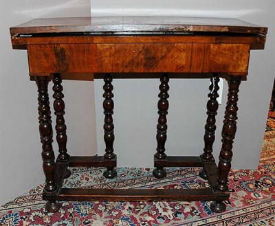 Lot 351 - William and Mary Marquetry Inlaid Walnut...