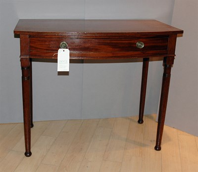 Lot 386 - Late George III Mahogany Side Table Early 19th...