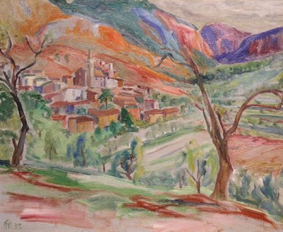 Lot 1102 - Nikolay Milioti Russian, 1874-1962 HILLSIDE...
