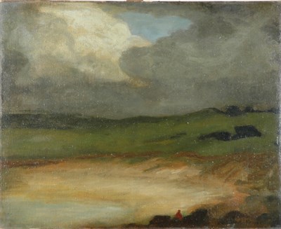 Lot 1216 - Robert Henri 1865-1929 THE BEACH, CONCARNEAU,...