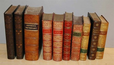 Lot 4326 - [BINDINGS] Miscellaneous Group of Eleven...