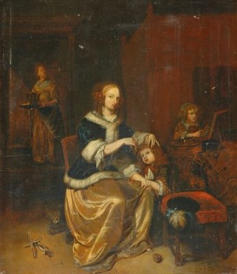 Lot 70 - Attributed to David Joseph Bles MOTHER AND...