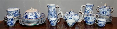 Lot 4372 - Royal Crown Derby Blue and White Porcelain...