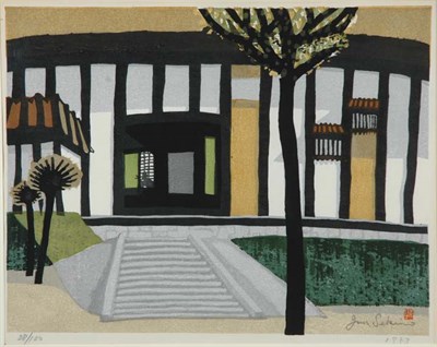 Lot 1011 - Japanese Woodblock Print, Junichiro Sekino...
