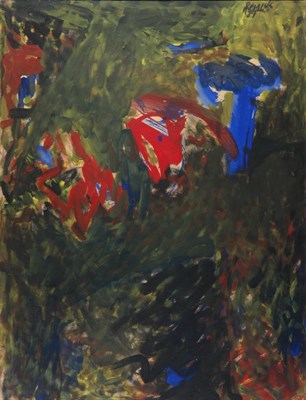 Lot 1061 - Milton Resnick American, 1917-2004 ABSTRACT...