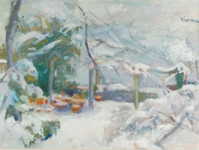 Lot 4076 - Germaine Verna French, 1900-1975 Snowy...