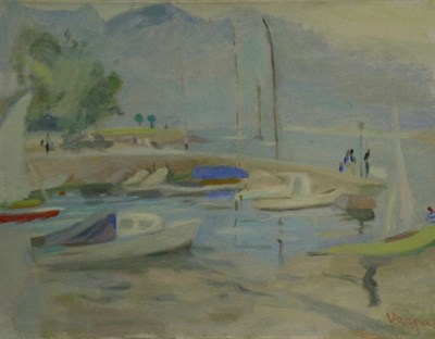 Lot 60 - Germaine Verna French, 1900-1975 BOAT BASIN...