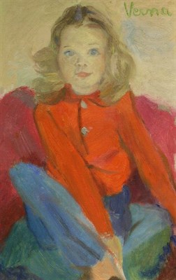 Lot 4078 - Germaine Verna French, 1900-1975 Blonde Child...