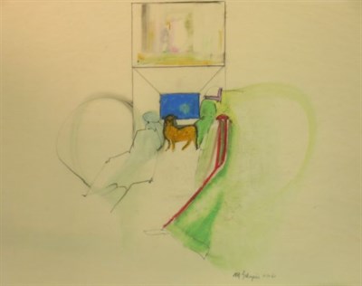 Lot 100 - Miriam Schapiro Canadian/American, b. 1923...