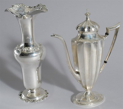 Lot 3355 - Frank Whiting Sterling Silver Coffee Pot;...