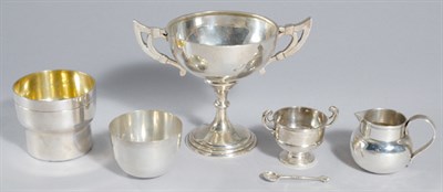 Lot 3378 - Miscellaneous Group of Silver Articles...