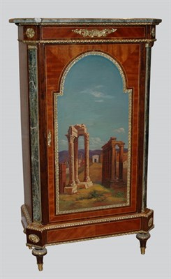 Lot 4246 - Neoclassical Style Marble Top Painted Mahogany...