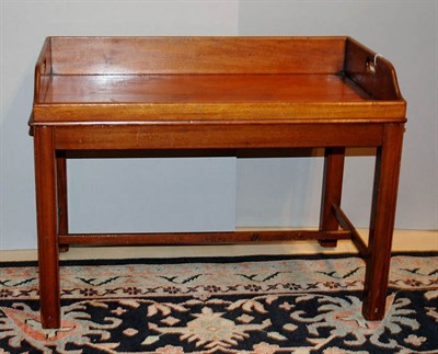 Lot 4446 - Butler's Tray on Stand Height 22 inches, width...