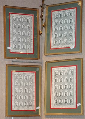 Lot 4096A - Artist Unknown [MILITARY FIGURES] Four...