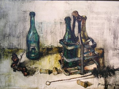 Lot 1024 - Pierre Letellier French, b.1928 STILL LIFE...