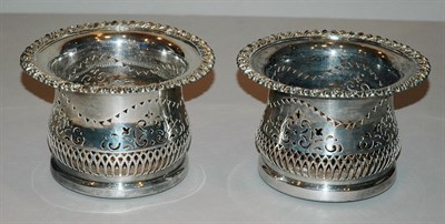Lot 4285 - Pair of Georgian Style Silver Plated Wine Coolers