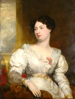 Lot 1034 - Follower of Sir Joshua Reynolds Portrait of a...