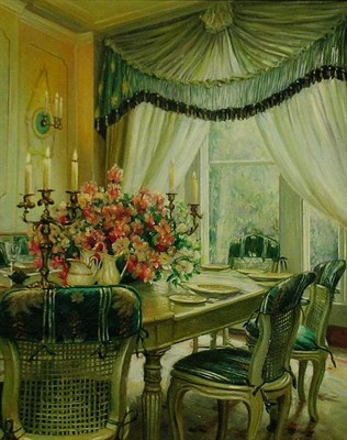 Lot 1023 - S. Lee 20th Century BILLIARD ROOM and SUN...