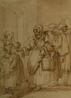 Lot 1 - Circle of Giovanni Domenico Tiepolo THE LETTER...