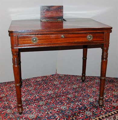 Lot 625 - William IV Mahogany Writing Table Second...