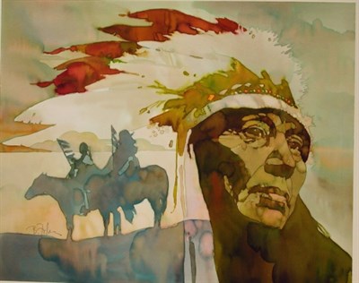 Lot 3036 - Bart John Forbes American, b.1939 PROFILE OF...