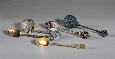 Lot 2258 - Group of Continental Silver and Gilt-Metal...