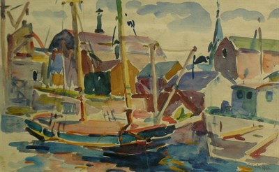 Lot 3058 - Jan Matulka American, 1890-1972 GLOUCESTER...
