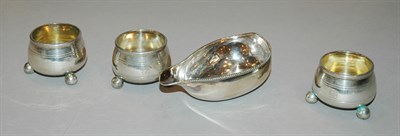 Lot 4278A - Group of English Silver Articles Including pap...
