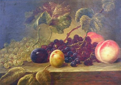 Lot 26 - Continental School Still Life with Fruit Oil...