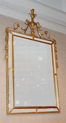 Lot 4424 - Neoclassical Style Gilt-Wood Mirror Height 56...