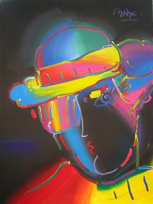 Lot 81 - Peter Max German, b. 1937 ZERO SPECTRUM ON...
