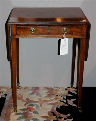 Lot 4420 - Georgian Style Mahogany Pembroke Table Height...