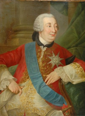 Lot 2111 - French School 18th Century Portrait of a...