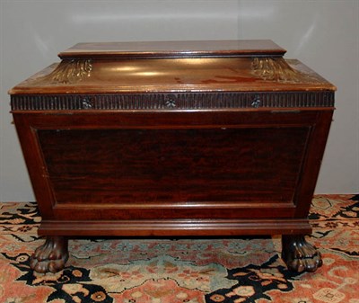 Lot 4455A - Georgian Style Mahogany Cellarette