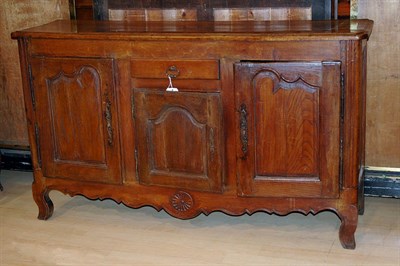 Lot 3291 - French Provincial Walnut Buffet Late...