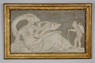 Lot 2462 - Louis XVI Painted Relief Panel Late 18th...